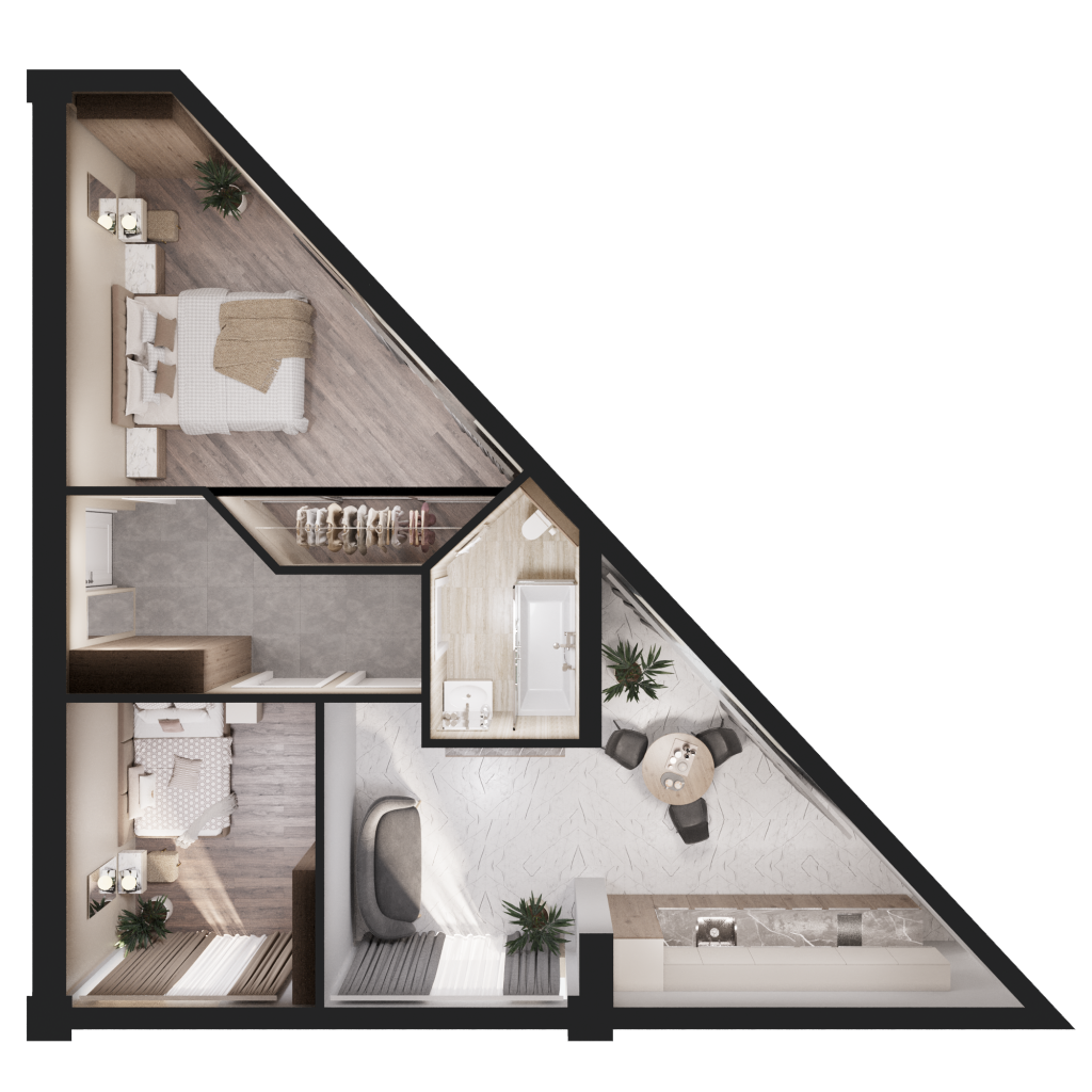 Flat Layout Design